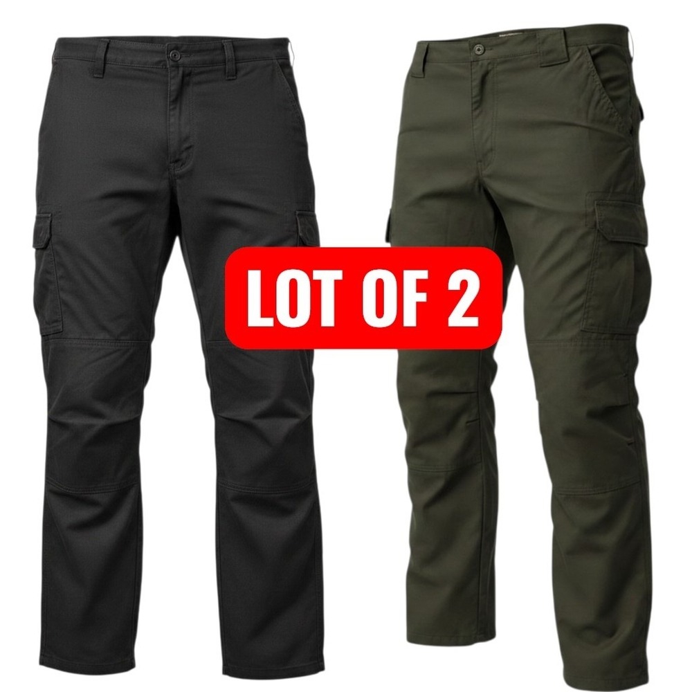 5.11 Tactical Cargo Pants Men 40 Black Green Lot of 2‎ Ripstop Work Utility